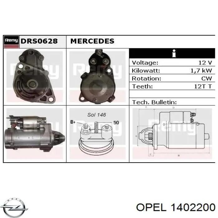Refuerzo parachoque delantero para Opel Frontera B 6B
