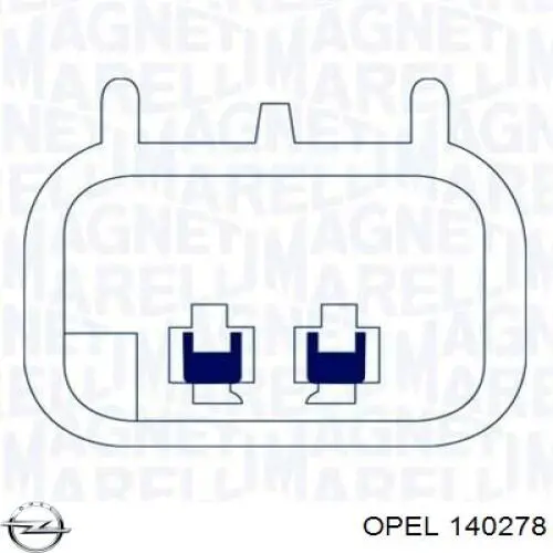 140278 Opel mecanismo de elevalunas, puerta delantera derecha