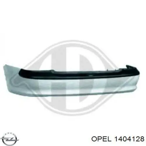 1404128 Opel parachoques trasero