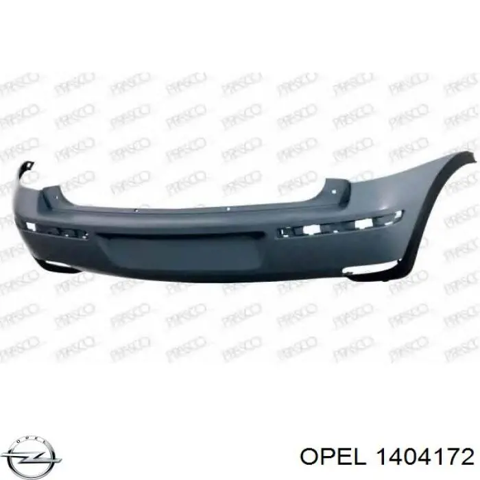 Comprar 1404172 Opel Parachoques