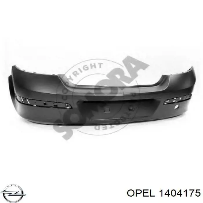 Paragolpes Opel 1404175 precio, desde 121,99 EUR