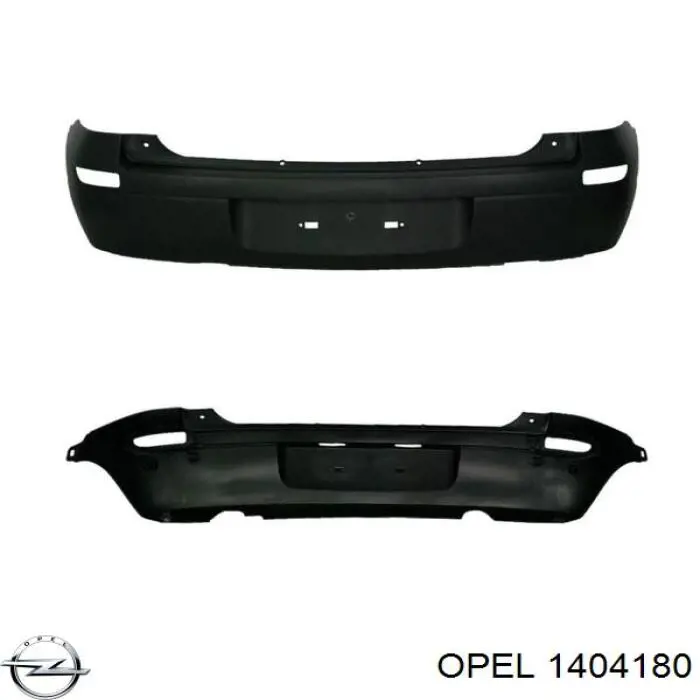 Comprar 1404180 Opel Parachoques