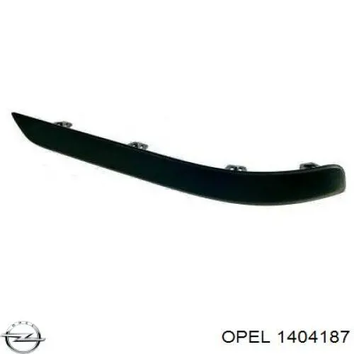 Comprar 1404187 Opel Moldura de parachoques trasero izquierdo