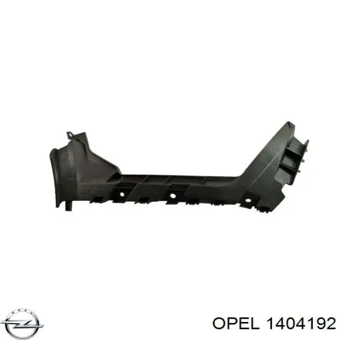 Comprar 1404192 Opel Guía izquierda del parachoques trasero