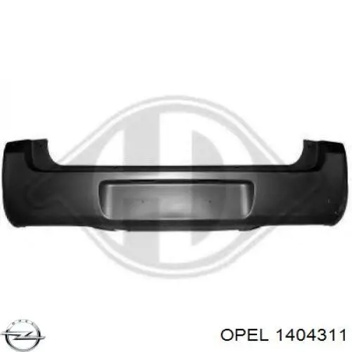 Comprar 1404311 Opel Parachoques