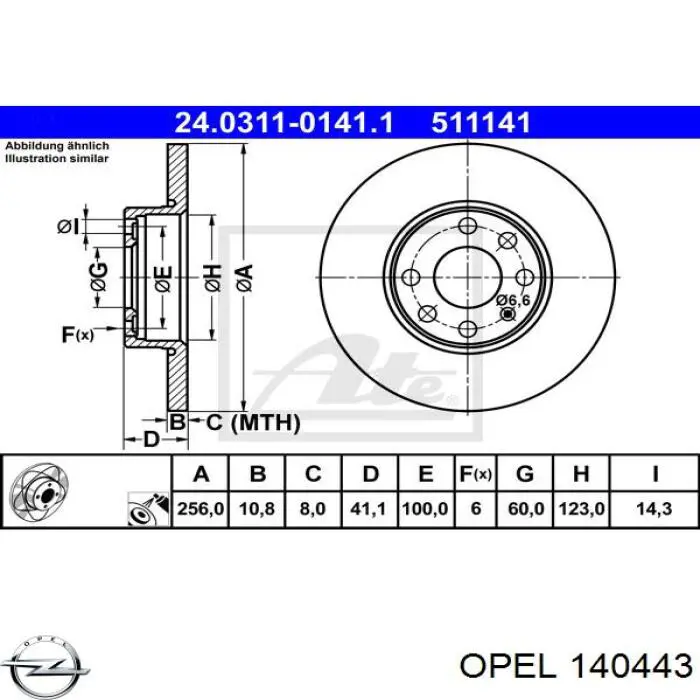 0140443 Opel mecanismo de elevalunas, puerta delantera izquierda