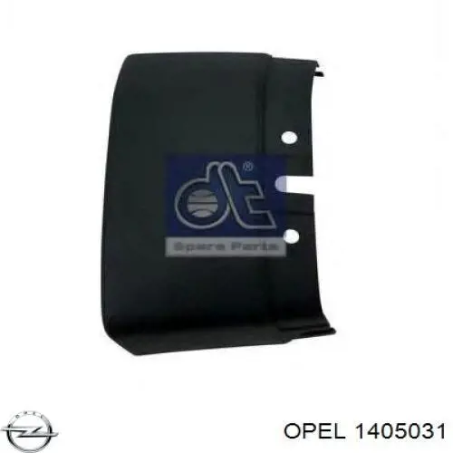 Spoiler derecho del parachoques delantero Opel 1405031 precio, desde 14,22 EUR