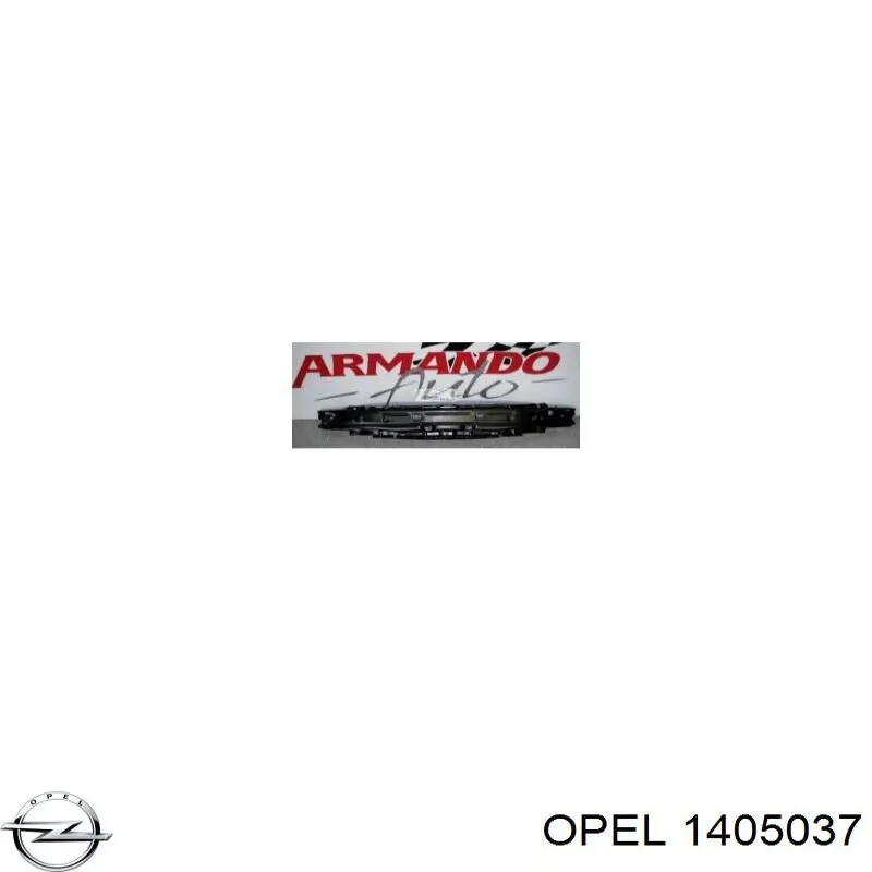 Refuerzo de parachoques delantero Opel 13116467 precio, desde 60,98 EUR