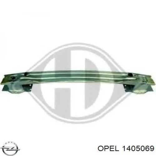 Refuerzo de parachoques trasero Opel 12775070 precio, desde 108,90 EUR