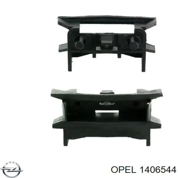Guía derecha del parachoques delantero Opel 1406544 precio, desde 15,70 EUR