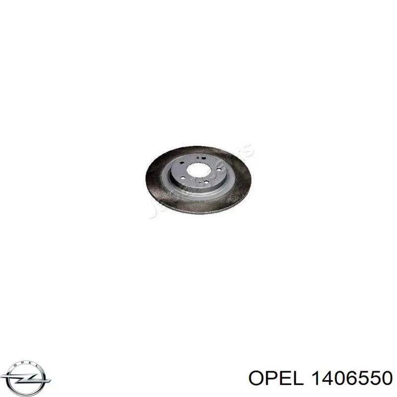 1406550 Opel soporte deparachoques delantero derecho