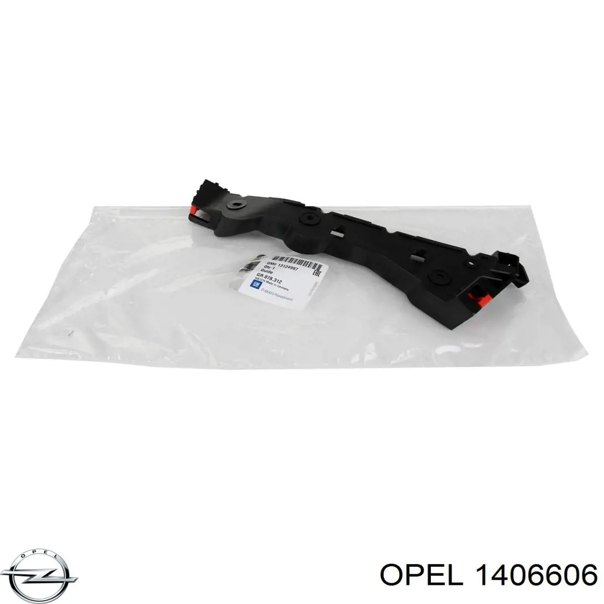 Guía derecha del parachoques delantero Opel 1406606 precio, desde 21,70 EUR
