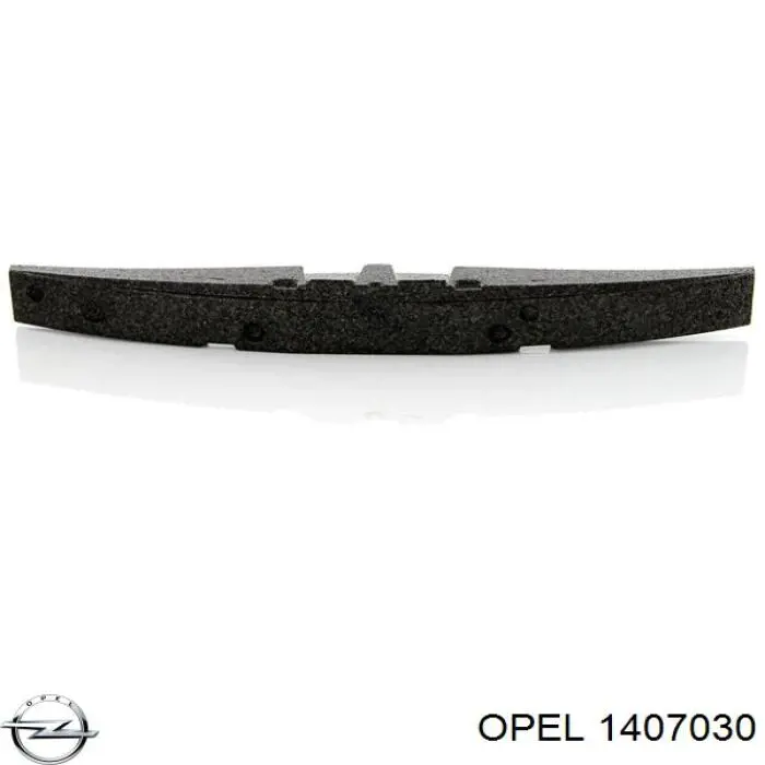 1407030 Opel absorbente parachoques delantero