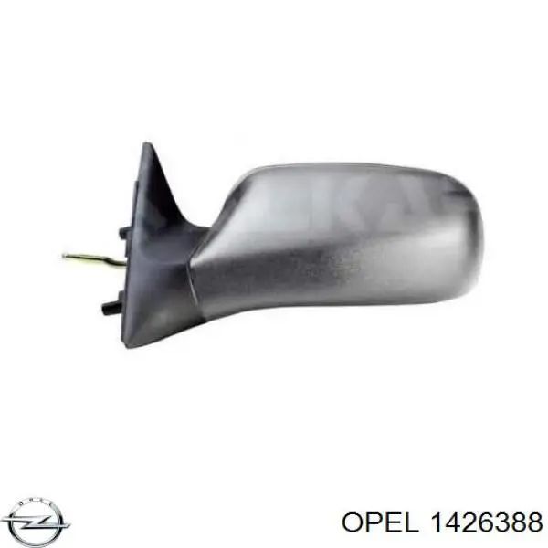 1426388 Opel espejo retrovisor derecho