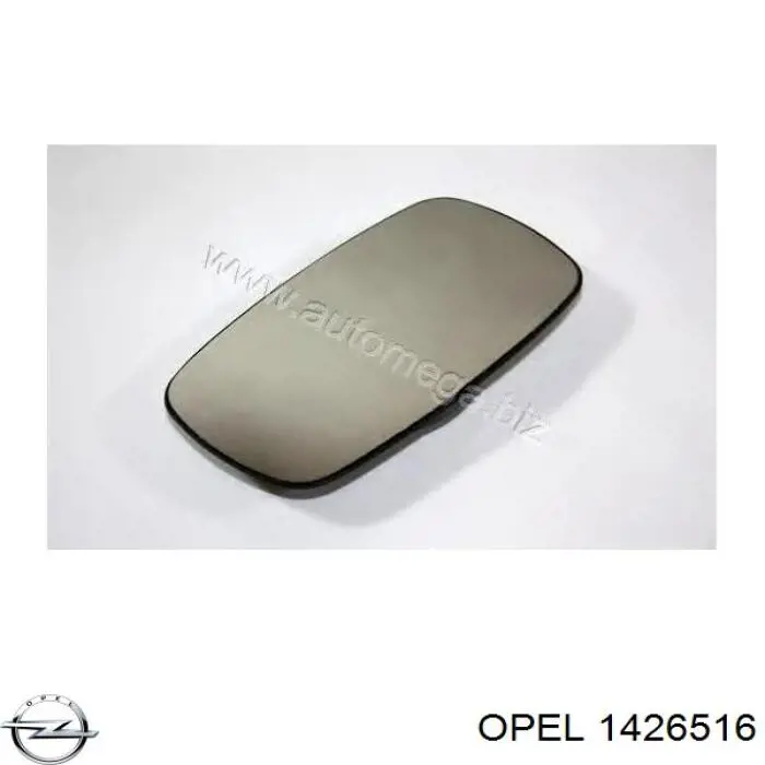 Cristal de retrovisor exterior derecho para Opel Astra (56, 57)