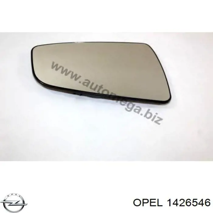 Cristal de espejo retrovisor derecho Opel 1426546 precio, desde 12,66 EUR