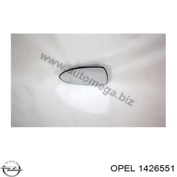 Cristal de Retrovisor Exterior Izquierdo para Opel Corsa (X12)