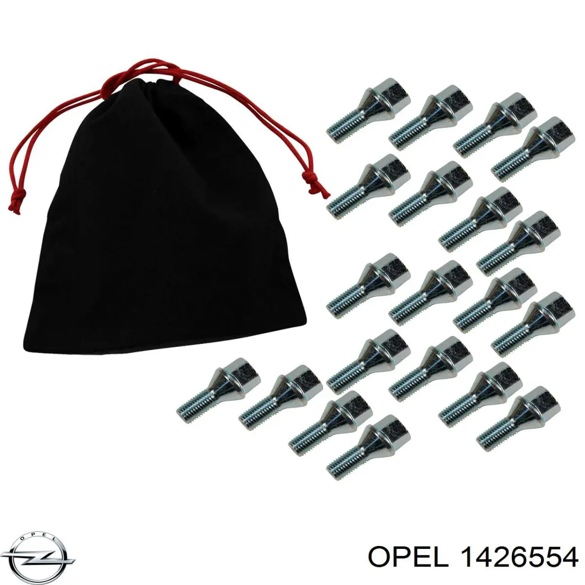 Cristal de retrovisor exterior derecho Opel 1426554