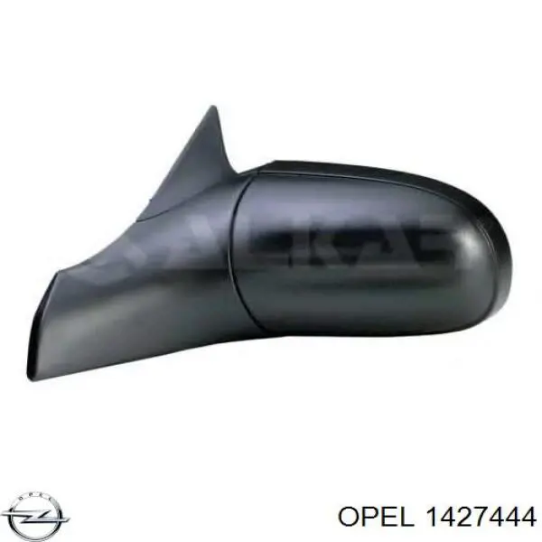 1427444 Opel espejo retrovisor izquierdo