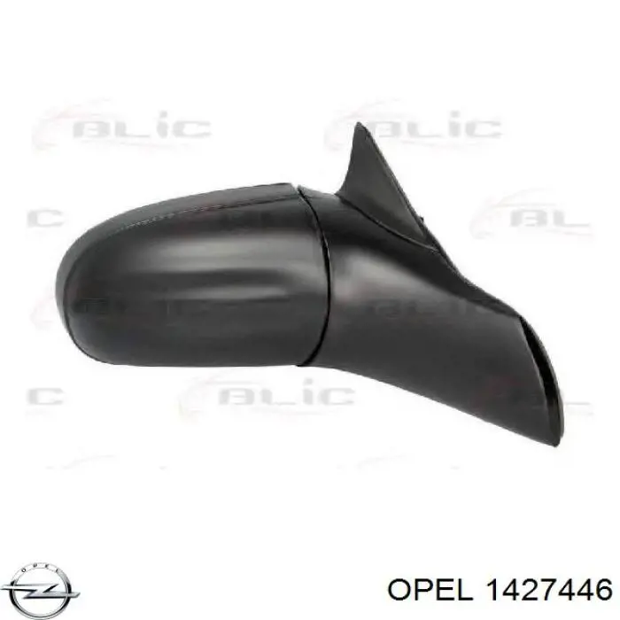 1427446 Opel espejo retrovisor derecho