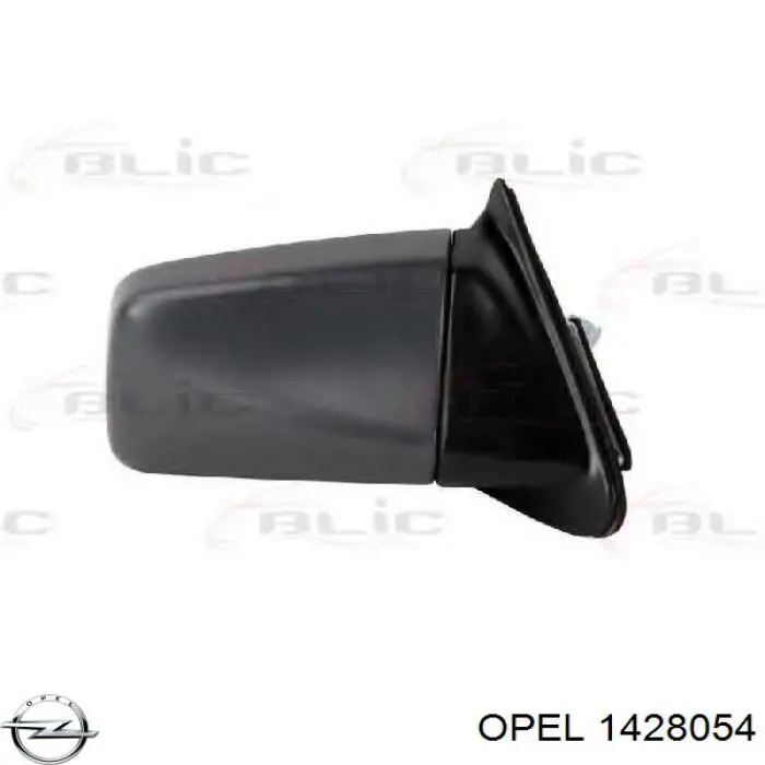 1428062 Opel espejo retrovisor derecho