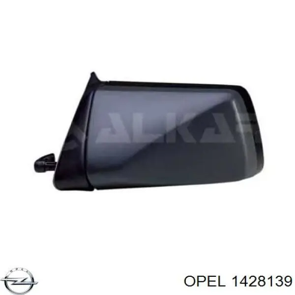 1428139 Opel espejo retrovisor izquierdo