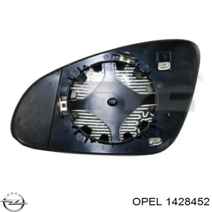 Cristal de espejo retrovisor derecho Opel 1428452 precio, desde 19,18 EUR