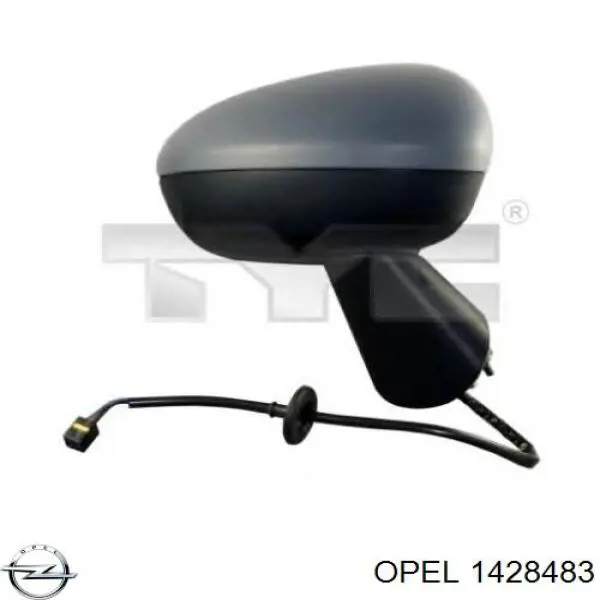  Espejo de retrovisor izquierdo Opel Meriva 