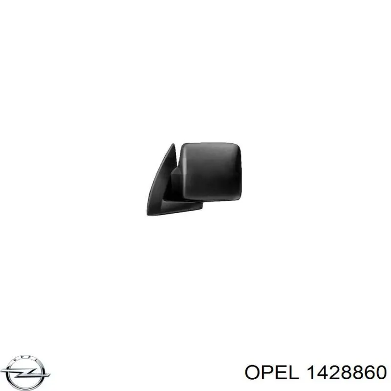 Cubierta de espejo retrovisor izquierdo Opel 1428860 precio, desde 15,70 EUR