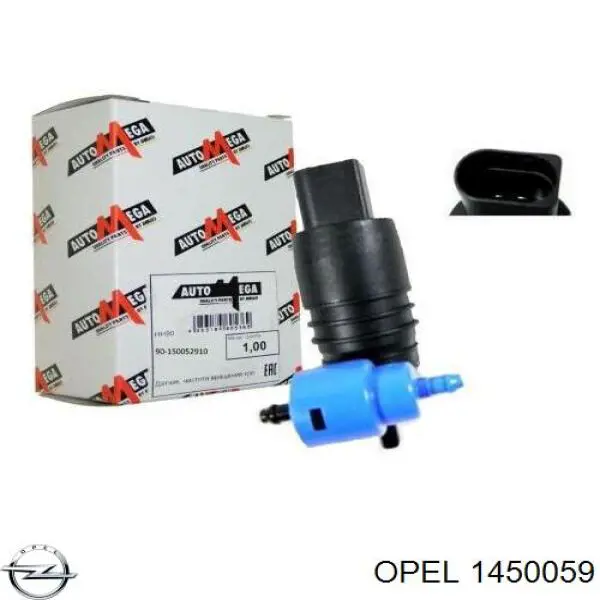 Bomba-motor de limpiaparabrisas delantero/trasero Opel 1450059 precio, desde 16,11 EUR