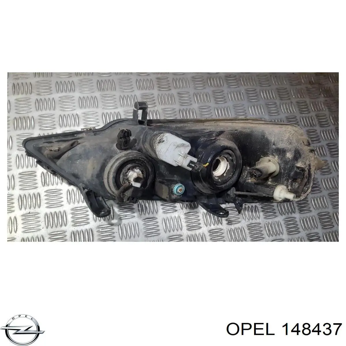 Faros delantero izquierdo para Opel Astra G