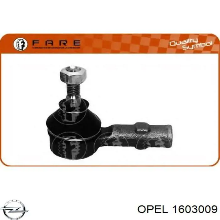 1603009 Opel rótula barra de acoplamiento exterior