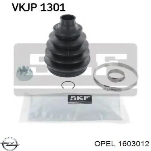 Fuelle, palier delantero exterior Opel 1603012 precio, desde 12,25 EUR