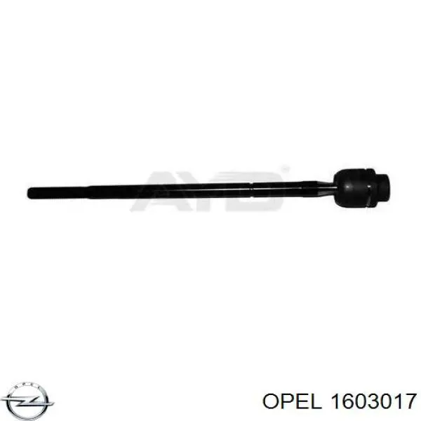 1603017 Opel barra de acoplamiento