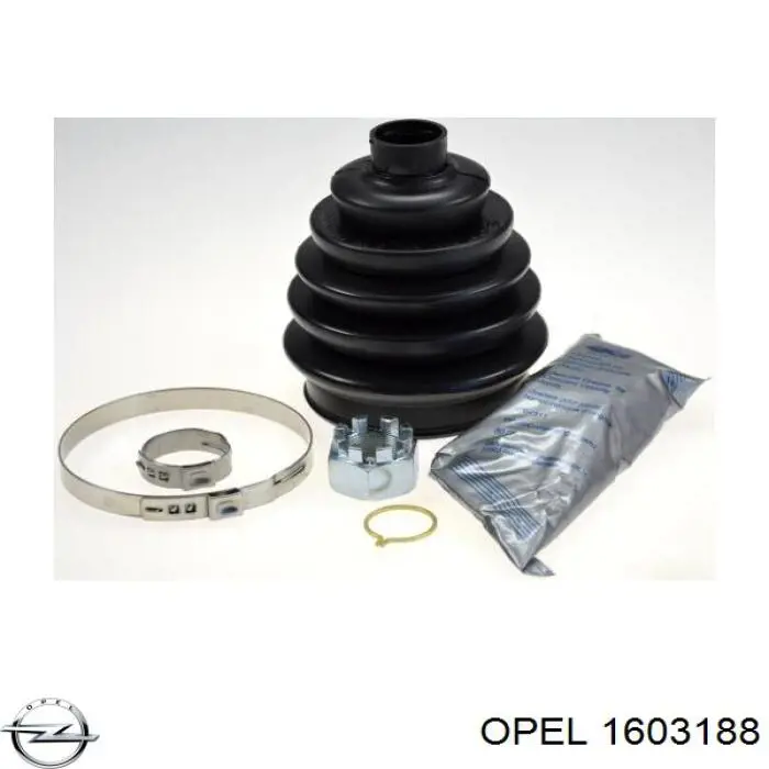 Fuelle, palier delantero exterior Opel 1603188 precio, desde 9,76 EUR