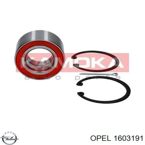 Comprar 1603191 Opel Cojinete de rueda delantero