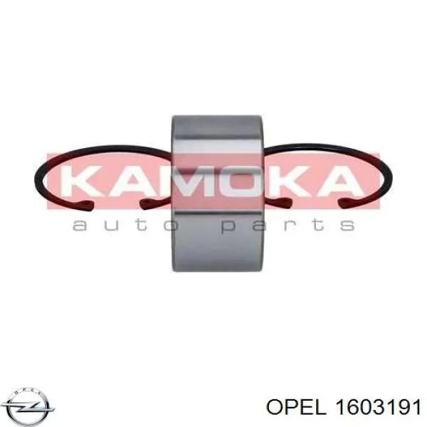 Cojinete de rueda delantero 1603191 Opel