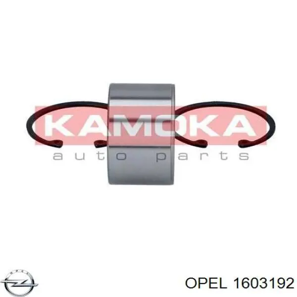 1603192 Opel Rodamientos de rueda delantero
