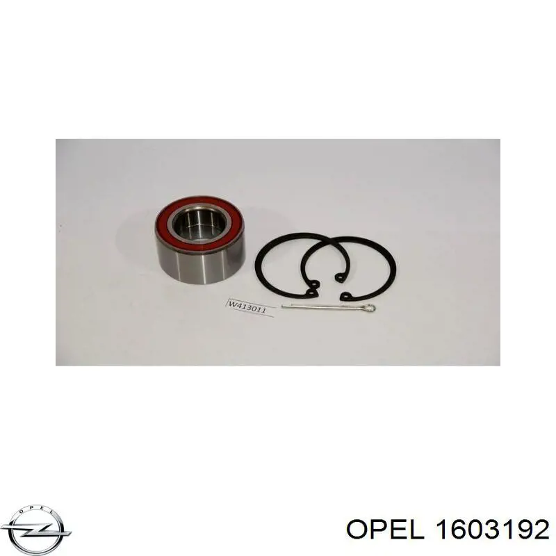 Comprar 1603192 Opel Cojinete de rueda delantero