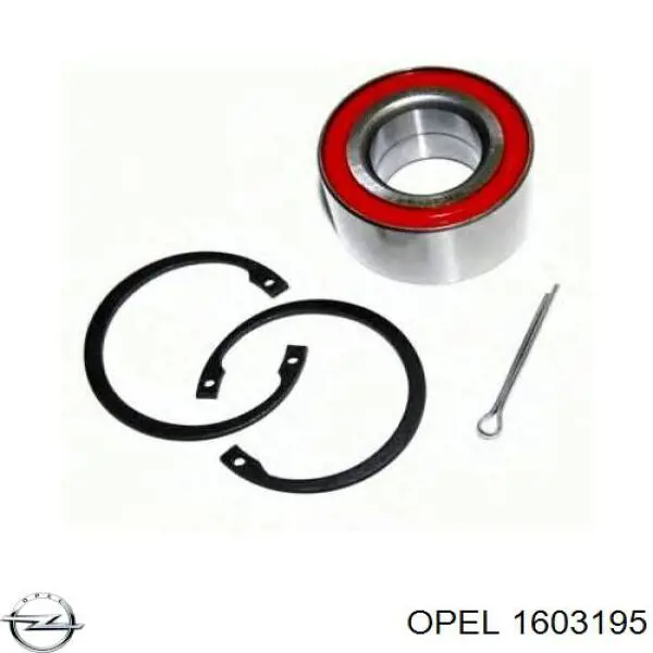 Comprar 1603195 Opel Cojinete de rueda delantero