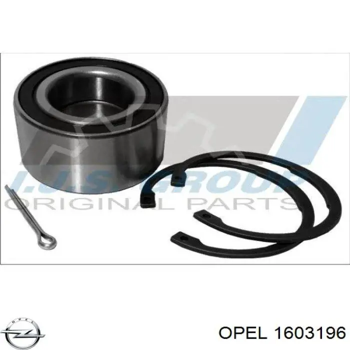 Comprar 1603196 Opel Cojinete de rueda delantero