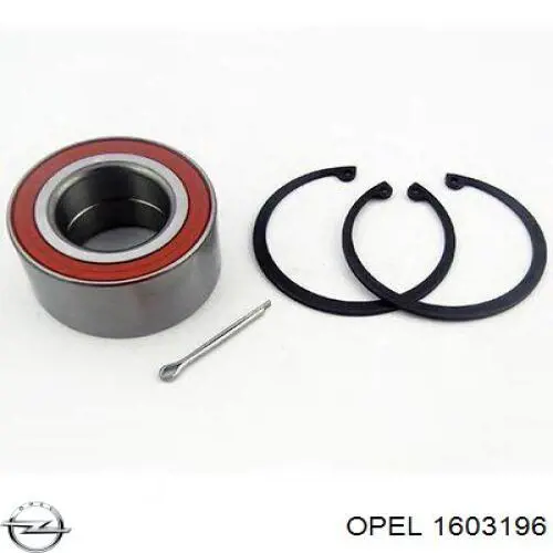 Cojinete de rueda delantero 1603196 Opel