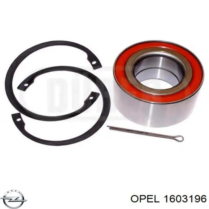 Cojinete de rueda delantero Opel 1603196 precio, desde 21,67 EUR