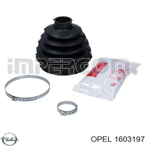 Comprar 1603197 Opel Fuelle de palier delantero exterior