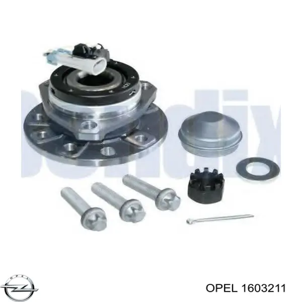 Buje de rueda delantero Opel 1603211 precio, desde 80,92 EUR