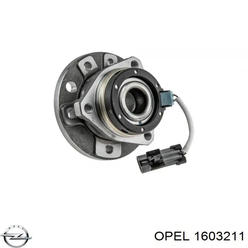 1603211 Opel Cubo delantero