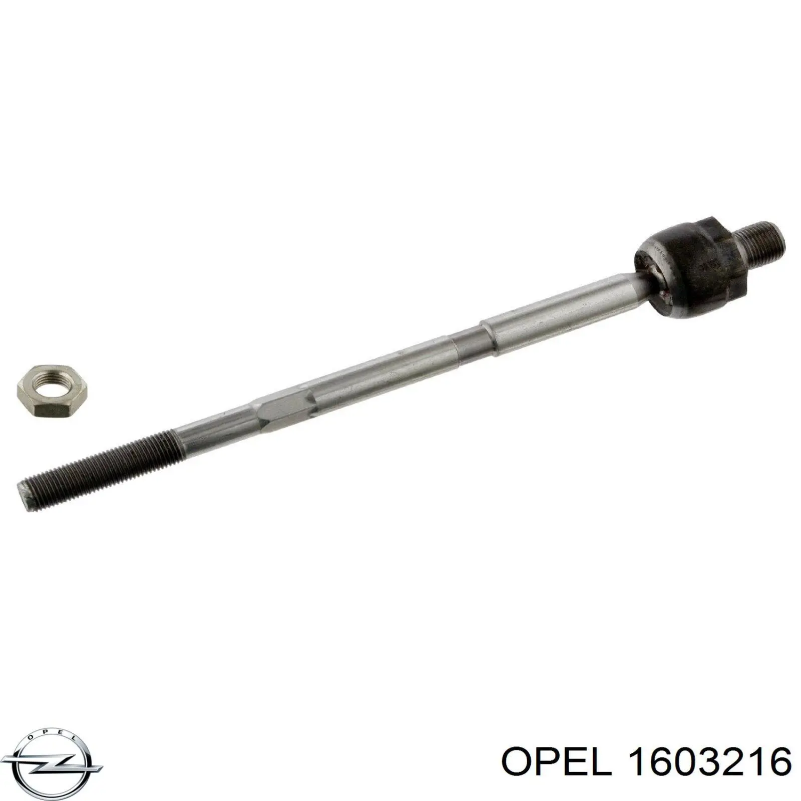 1603216 Opel barra de acoplamiento