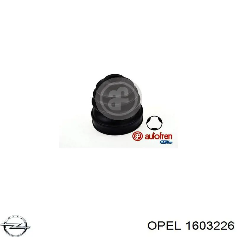 Comprar 1603226 Opel Fuelle de semieje delantero interior