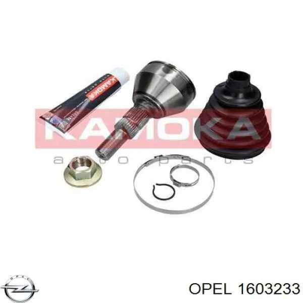 Junta homocinética exterior delantera Opel 1603233 precio, desde 38,13 EUR