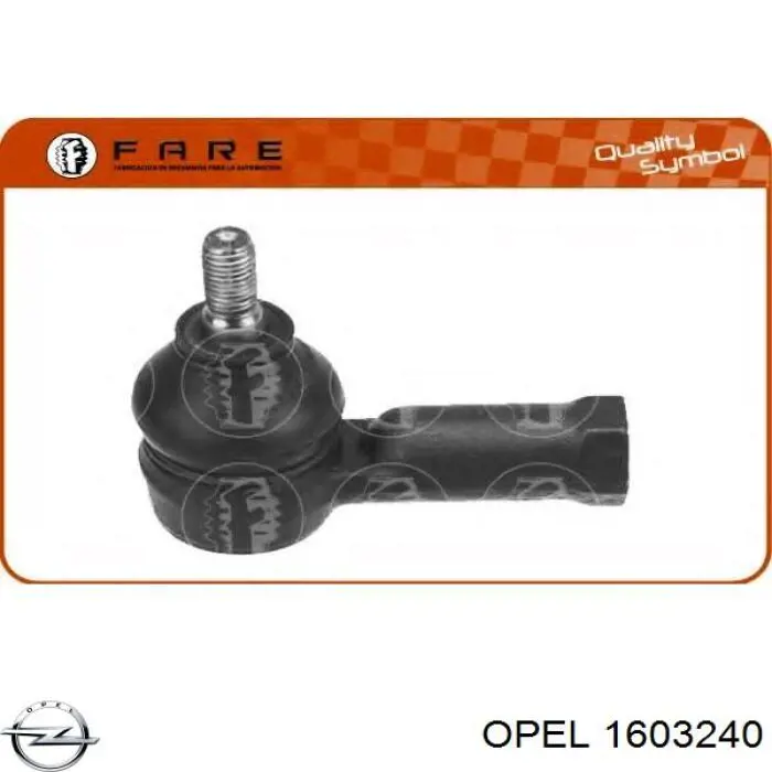 Comprar 1603240 Opel Rótula barra de acoplamiento exterior